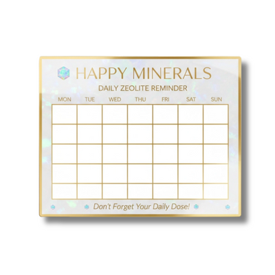 HappyMinerals Family Wellness Planner